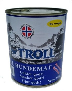 TROLL konzerva pro psy 800g